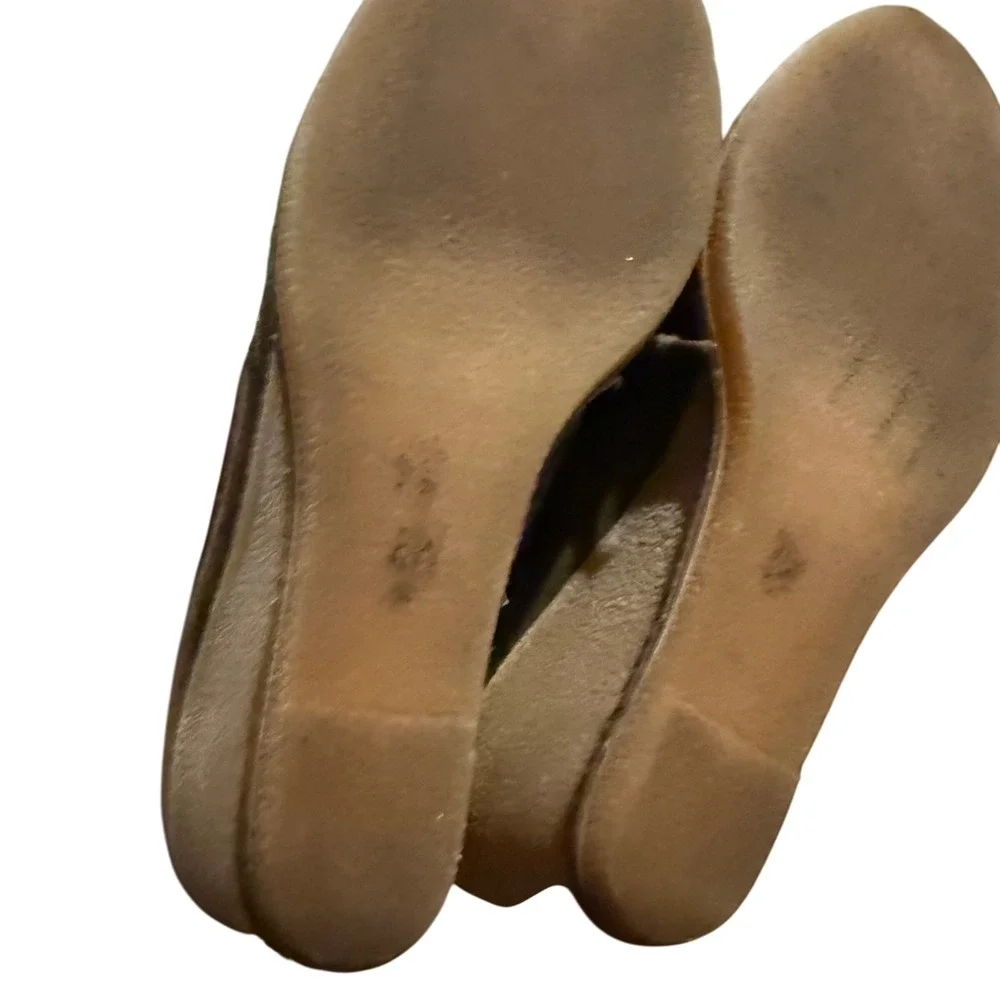 J Crew Women's Size 8 Macalister Made In Italy Taupe Suede Wedge‎ Ankle Booties